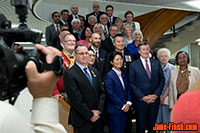 Paul Nguyen receives the Governor General's Sovereign's Medal for Volunteers